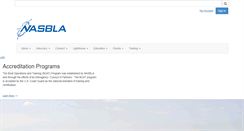 Desktop Screenshot of nasbla.org