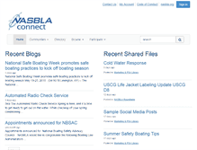 Tablet Screenshot of community.nasbla.org